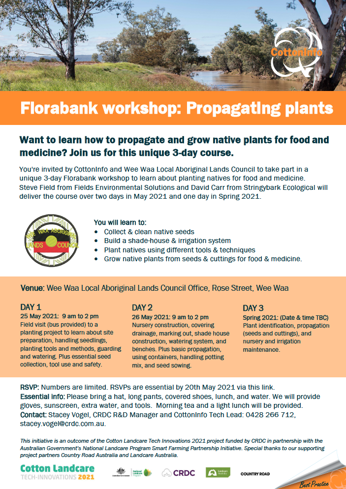 Florabank workshop: Propagating plants
