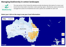 Biodiversity map